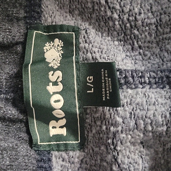 Roots Men's Track Pants Size LG Gray - Picture 5 of 6